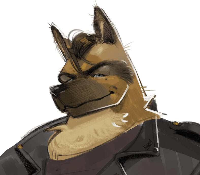 Rendered Bust of OC